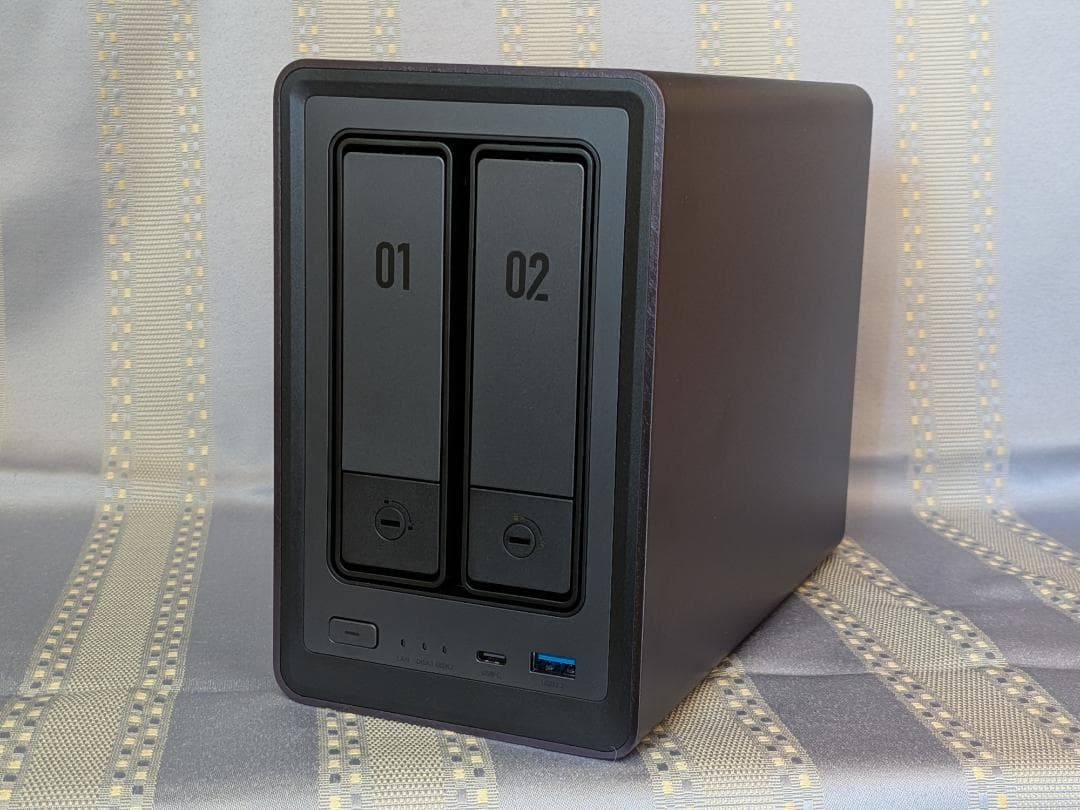 UGREEN NASync DXP2800 2ベイ 2TB 2.5インチHDD付