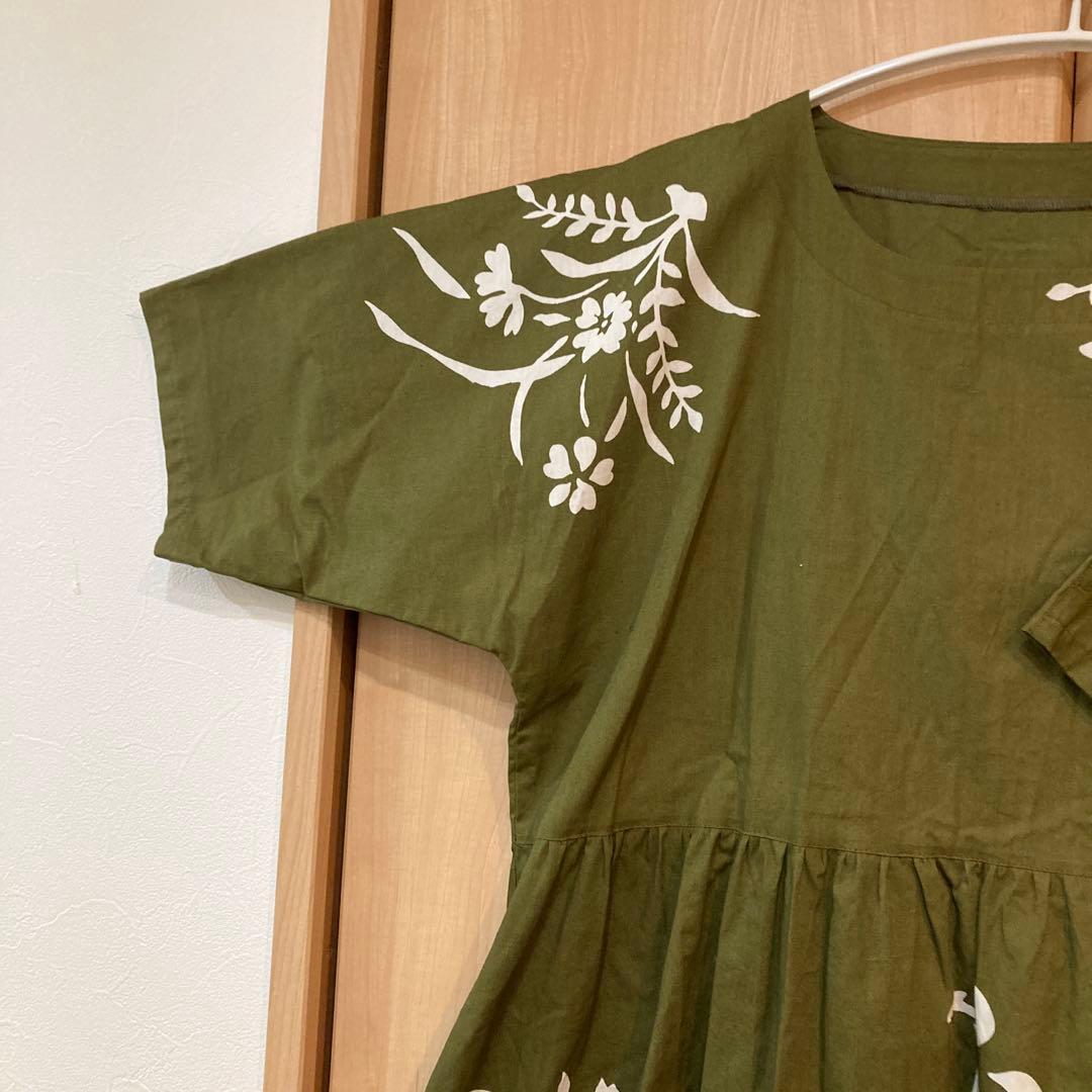 大判の風呂敷、ワンピース