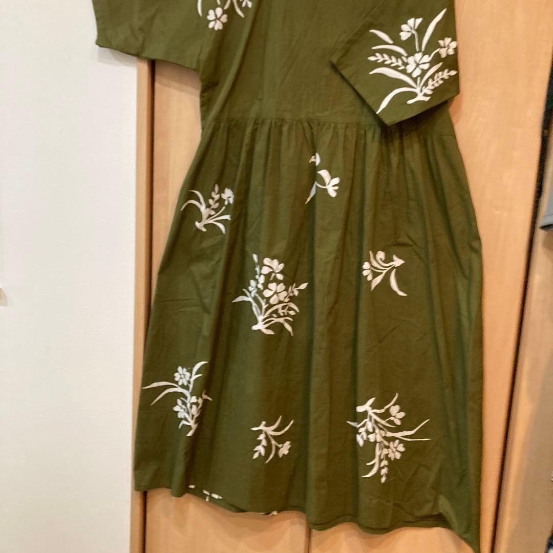 大判の風呂敷、ワンピース