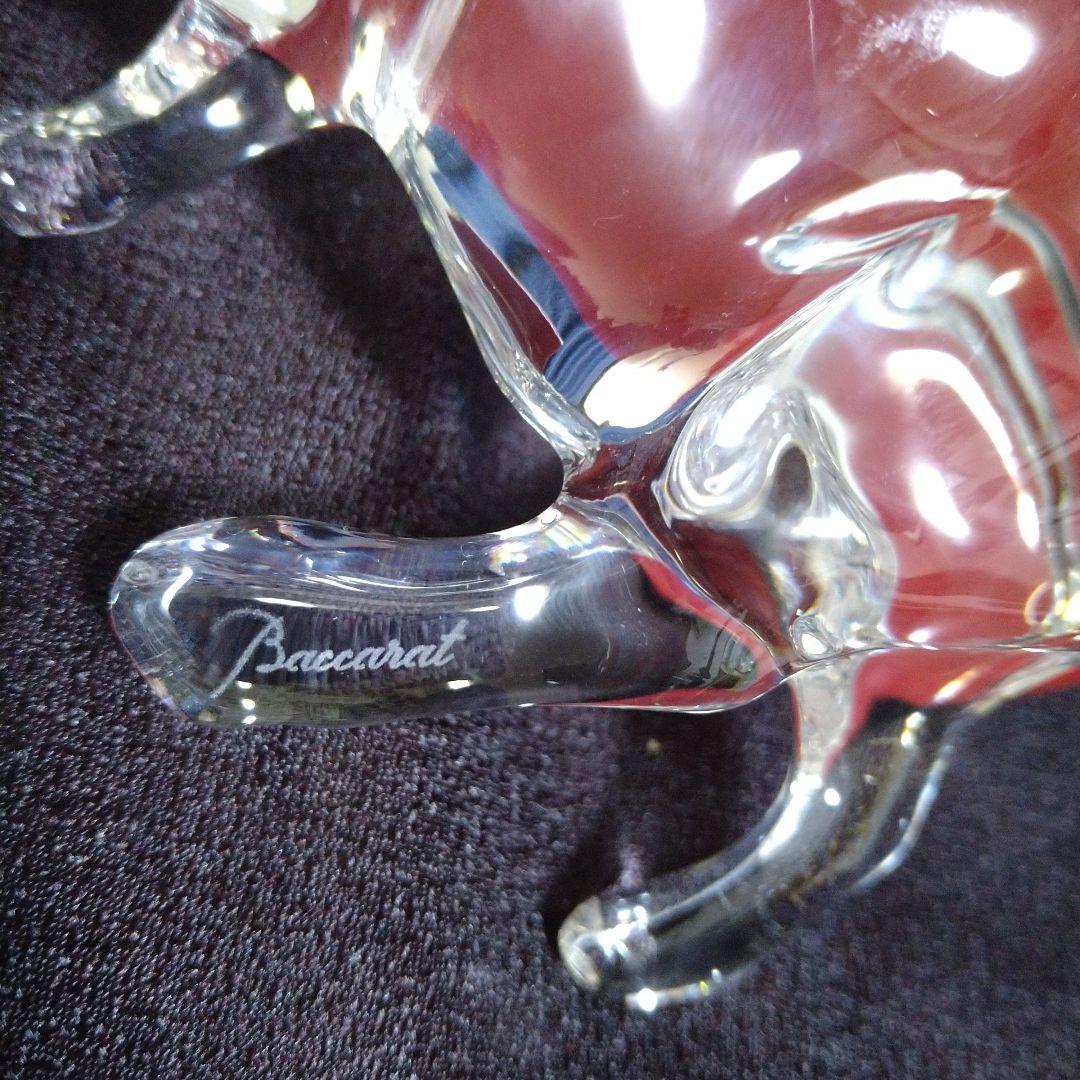 バカラ　干支　置物　丑