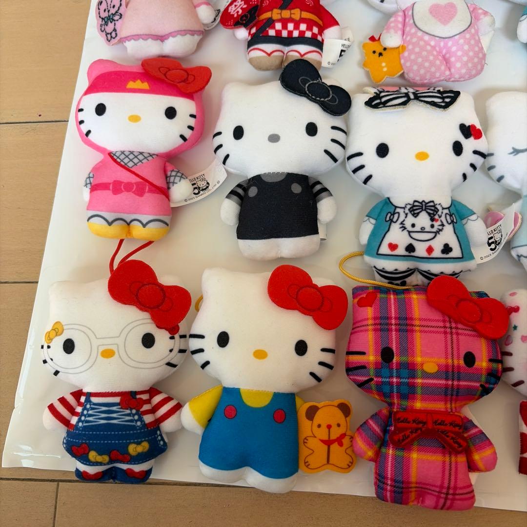 ハローキティ ぬいぐるみセット 23体　マクドナルド ハッピーセット 50周年