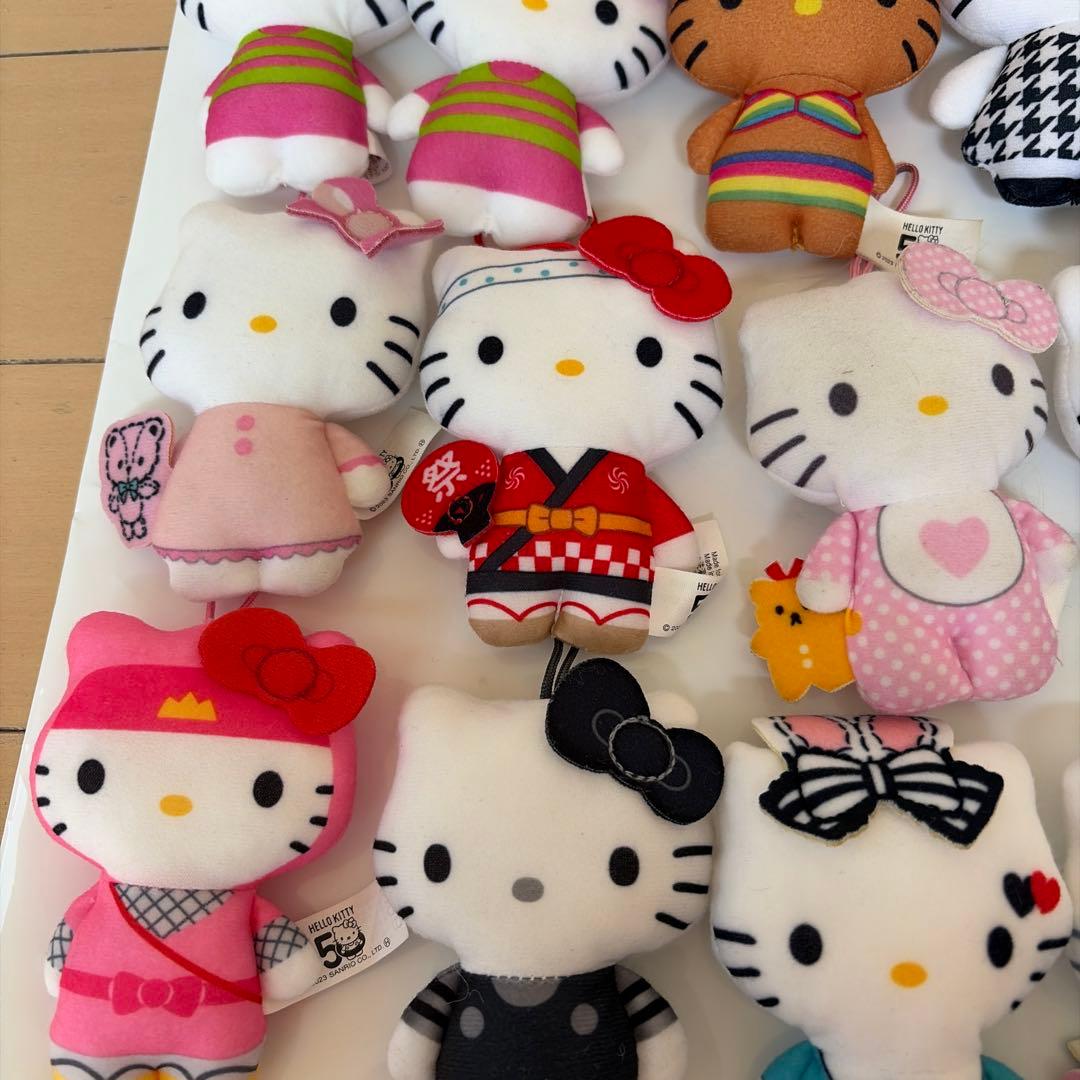 ハローキティ ぬいぐるみセット 23体　マクドナルド ハッピーセット 50周年