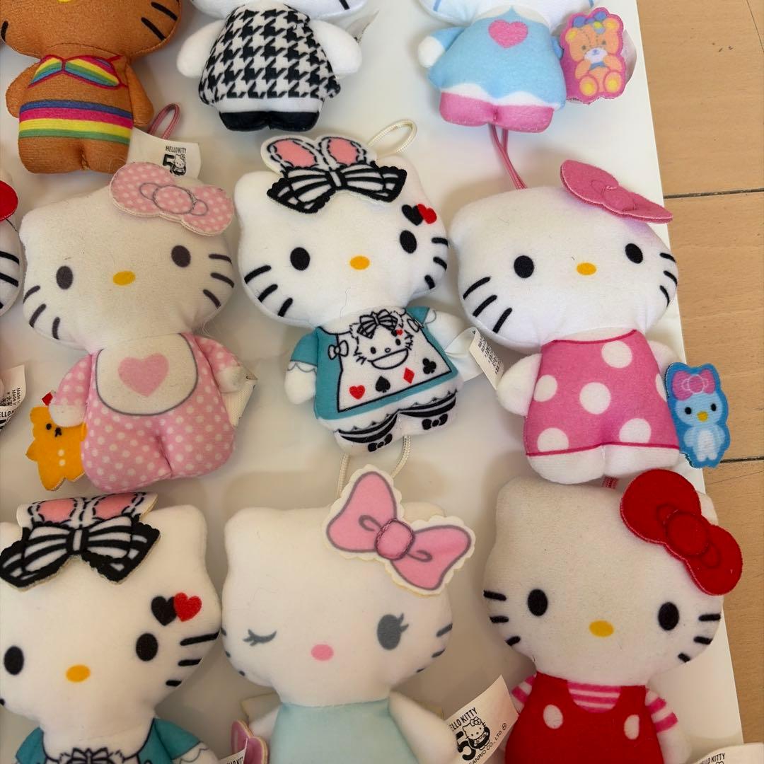 ハローキティ ぬいぐるみセット 23体　マクドナルド ハッピーセット 50周年