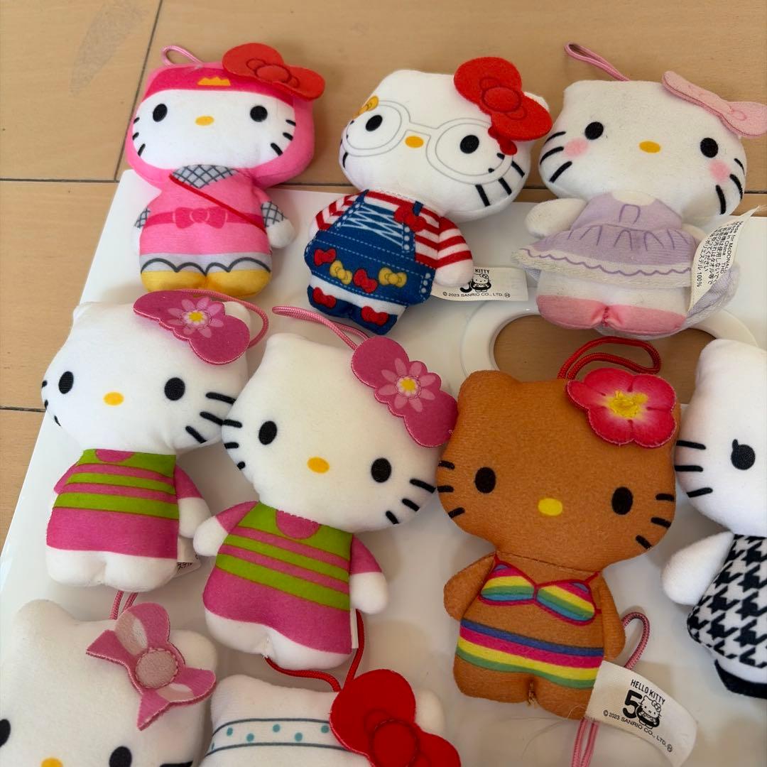 ハローキティ ぬいぐるみセット 23体　マクドナルド ハッピーセット 50周年