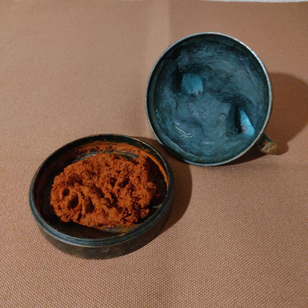 ☆北村西望 飛翔 龍 龍翔 朱肉入れ 共箱☆