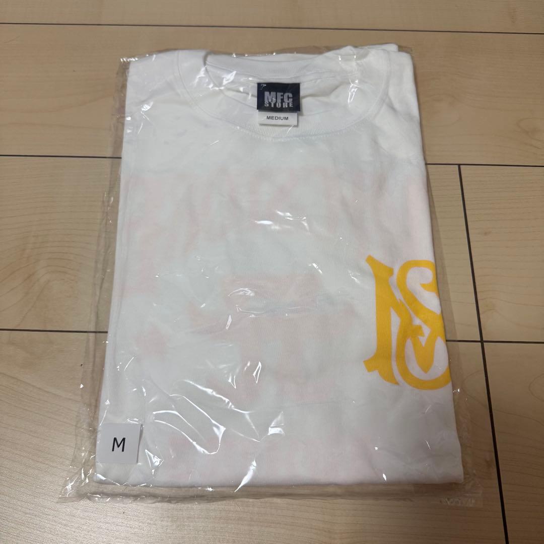 浜崎あゆみ× MFC STORE 大阪店舗限定Tシャツ　ホワイト× イエロー　M