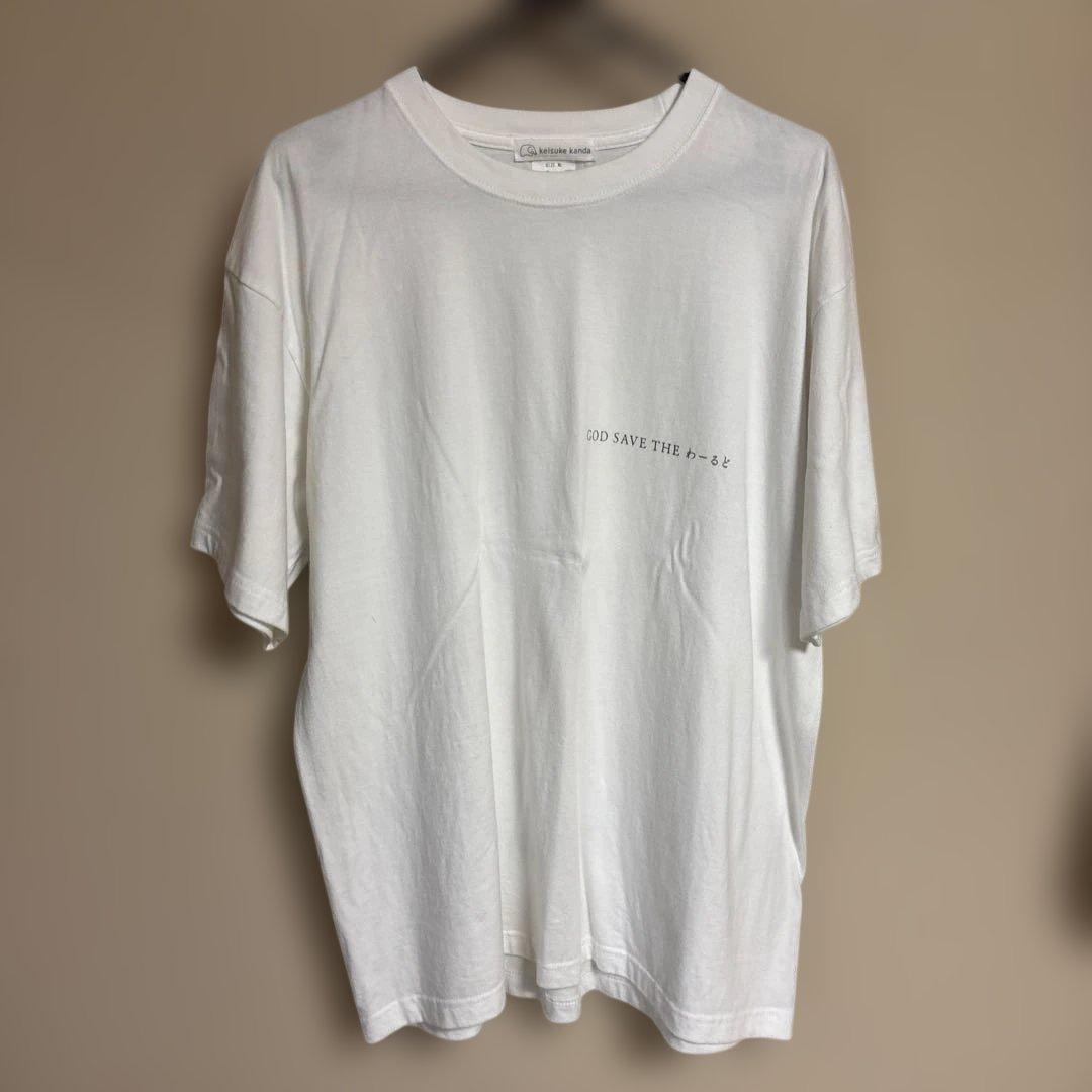 バンドTシャツ 銀杏BOYZ \"GOD SAVE THE\"白色 XLサイズ 1枚