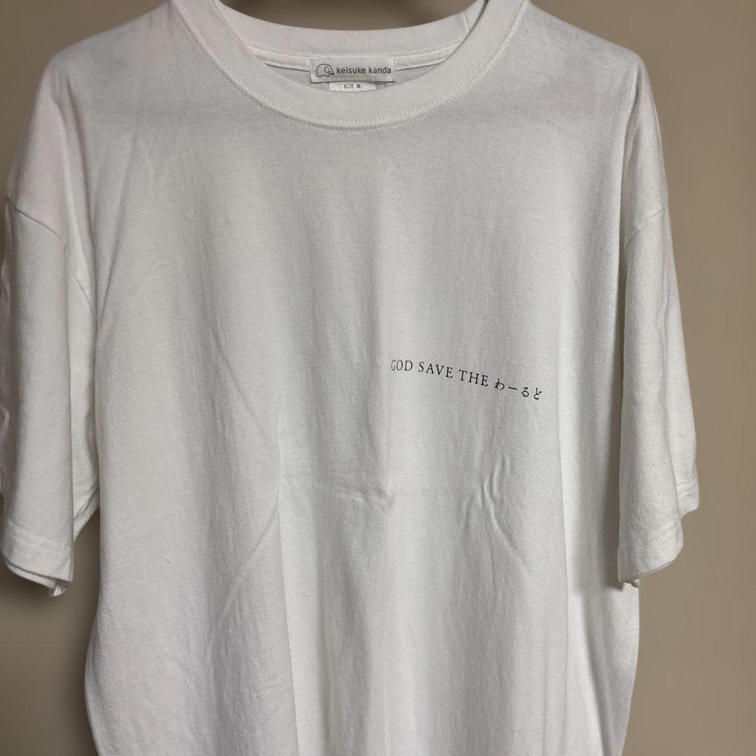 バンドTシャツ 銀杏BOYZ \"GOD SAVE THE\"白色 XLサイズ 1枚