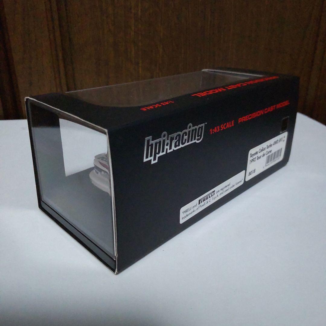 トヨタ セリカ ターボ GT-Four 1992 サインツ 1/43 hpi
