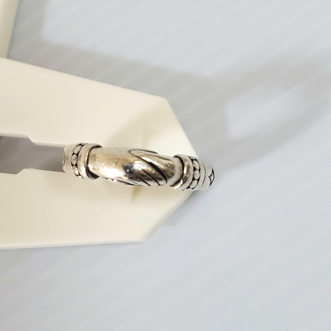 AQUA FORTIS シルバー リング ブラックダイヤモンド 指輪