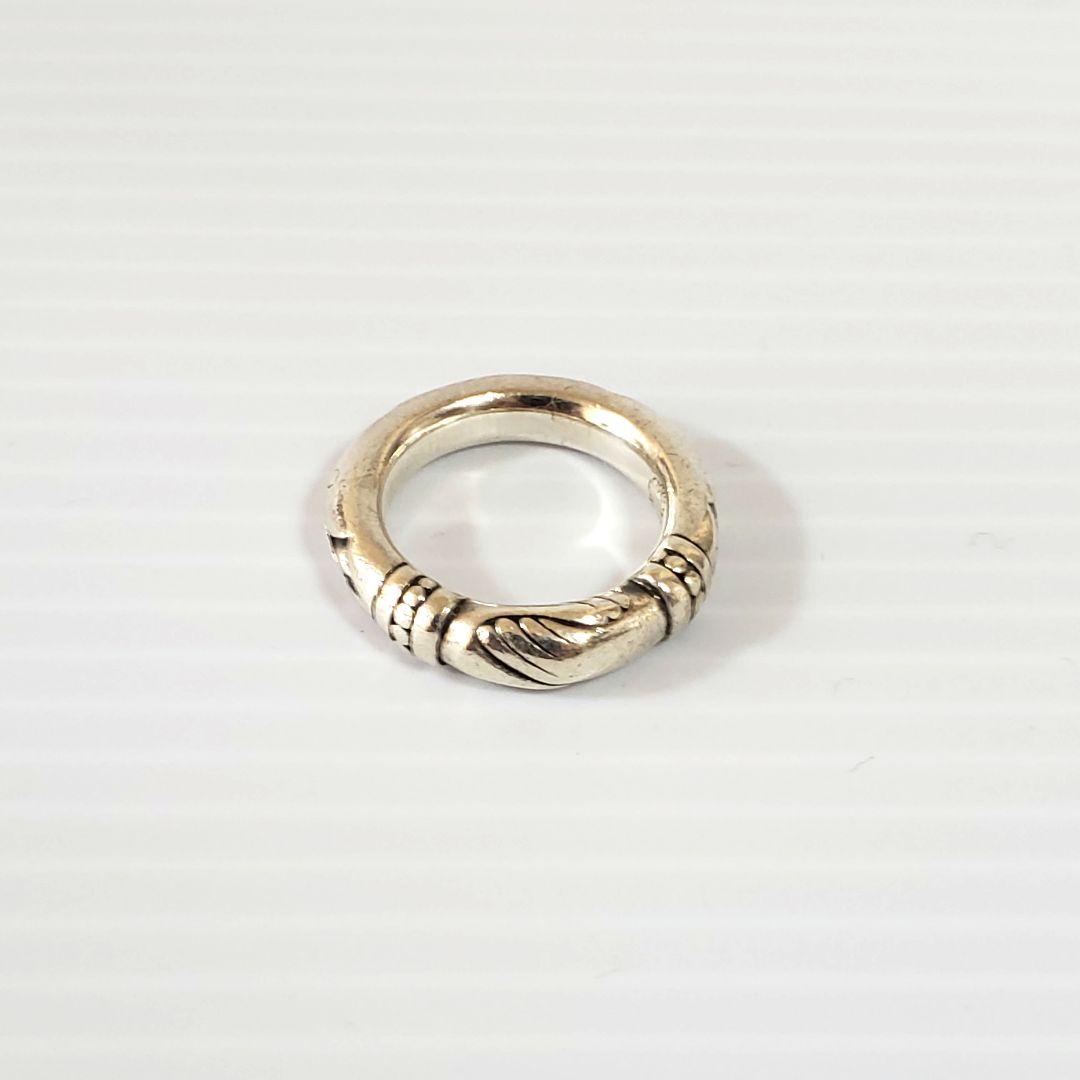 AQUA FORTIS シルバー リング ブラックダイヤモンド 指輪