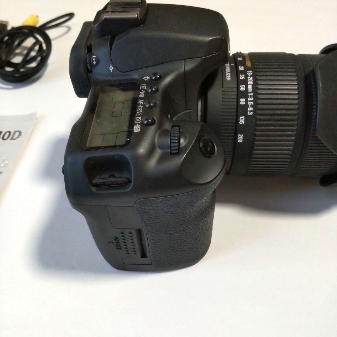 本格入門機　キャノンEOS40Dセット