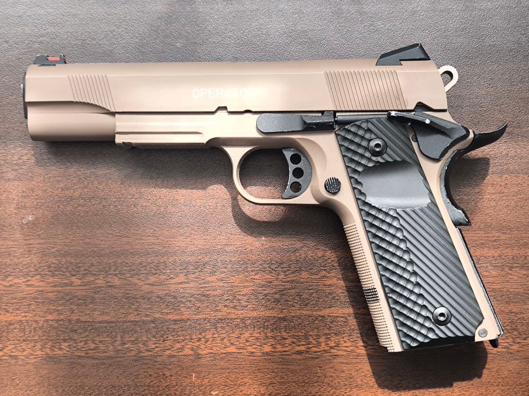 カーボネイト m45 doc co2ガスガン タンカラー