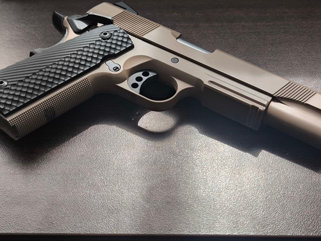 カーボネイト m45 doc co2ガスガン タンカラー