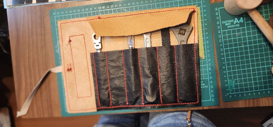 レザー ツールロール