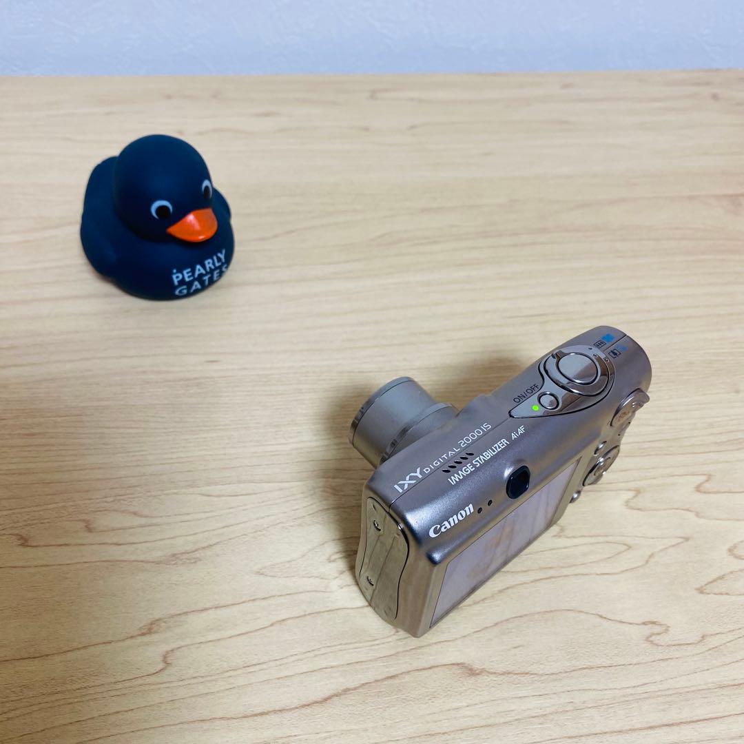 【動作品】Canon IXY Digital 2000 IS 付属品完品