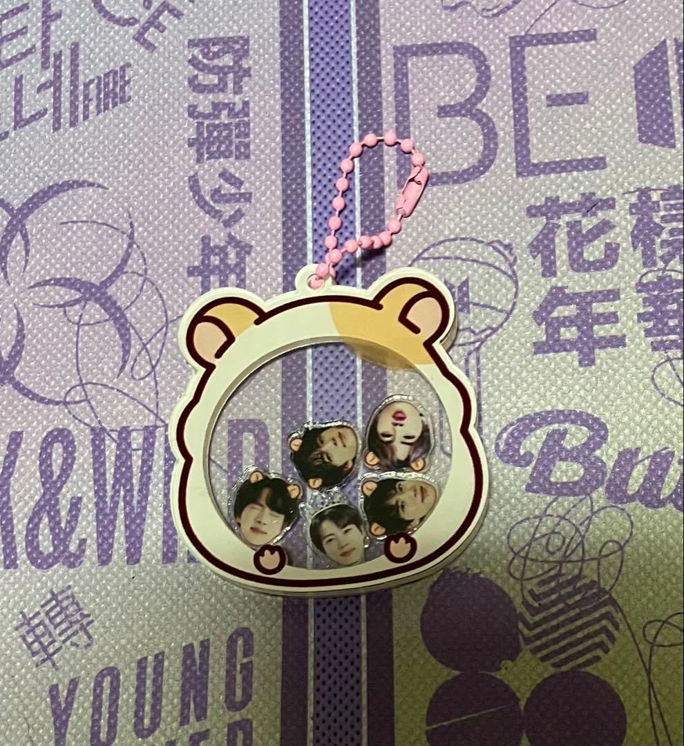 【エルモ】BTS ジン ミニキーホルダーとカレンダー3点とコースター