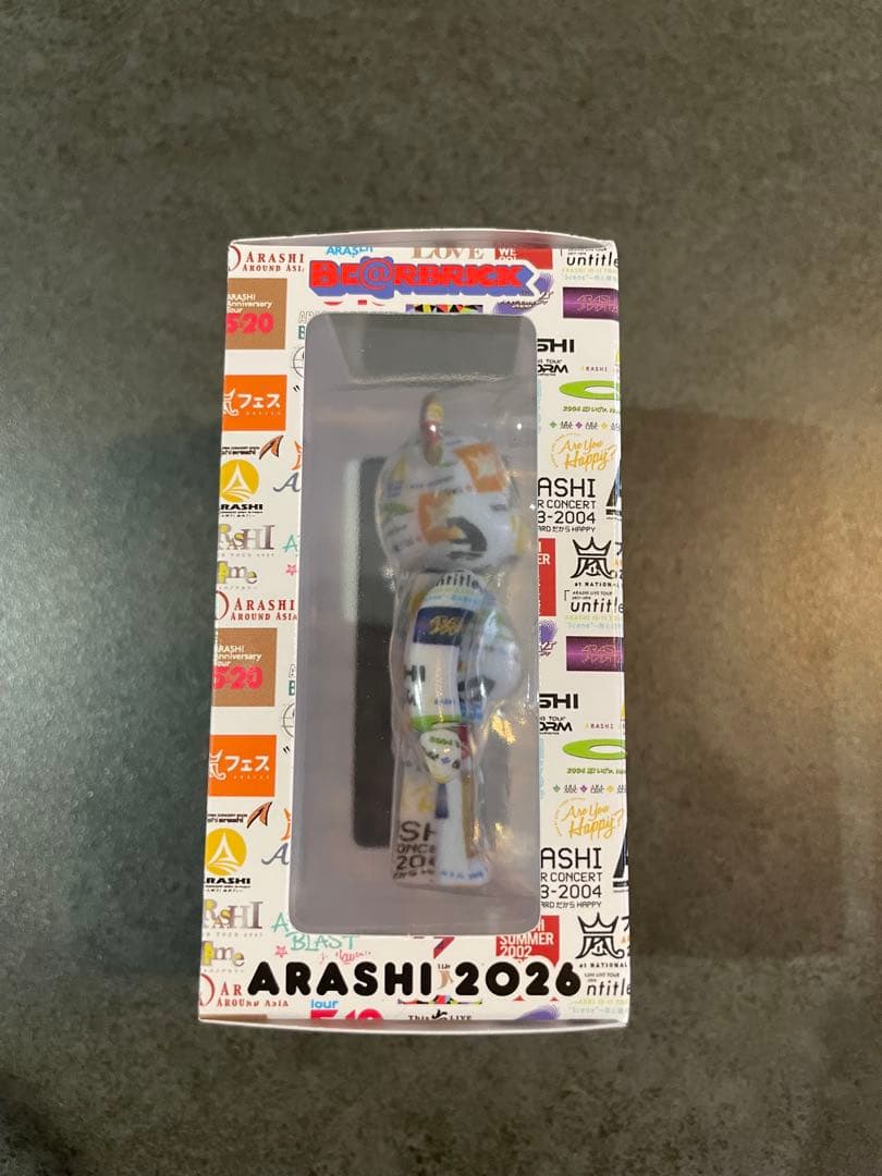 嵐 2026 ライブロゴベアブリック ARASHI