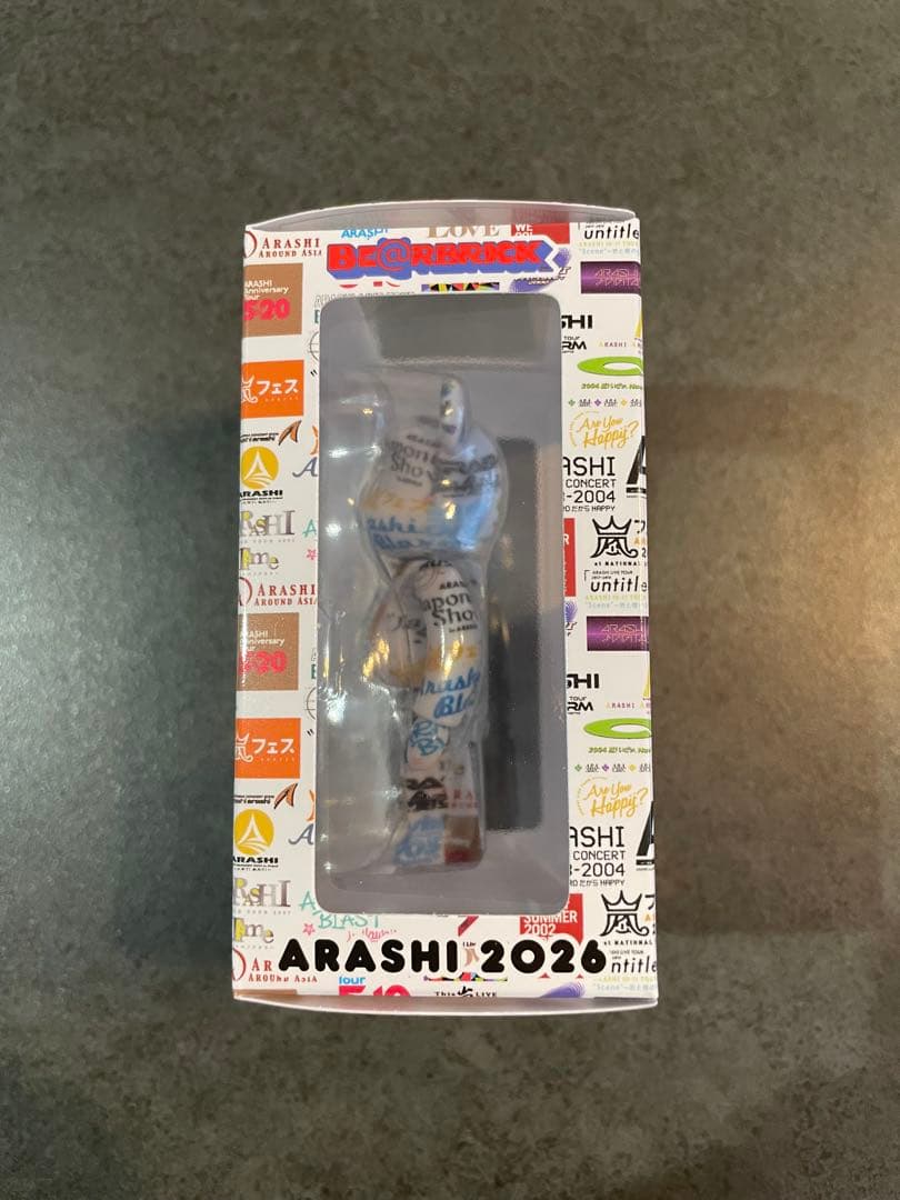 嵐 2026 ライブロゴベアブリック ARASHI