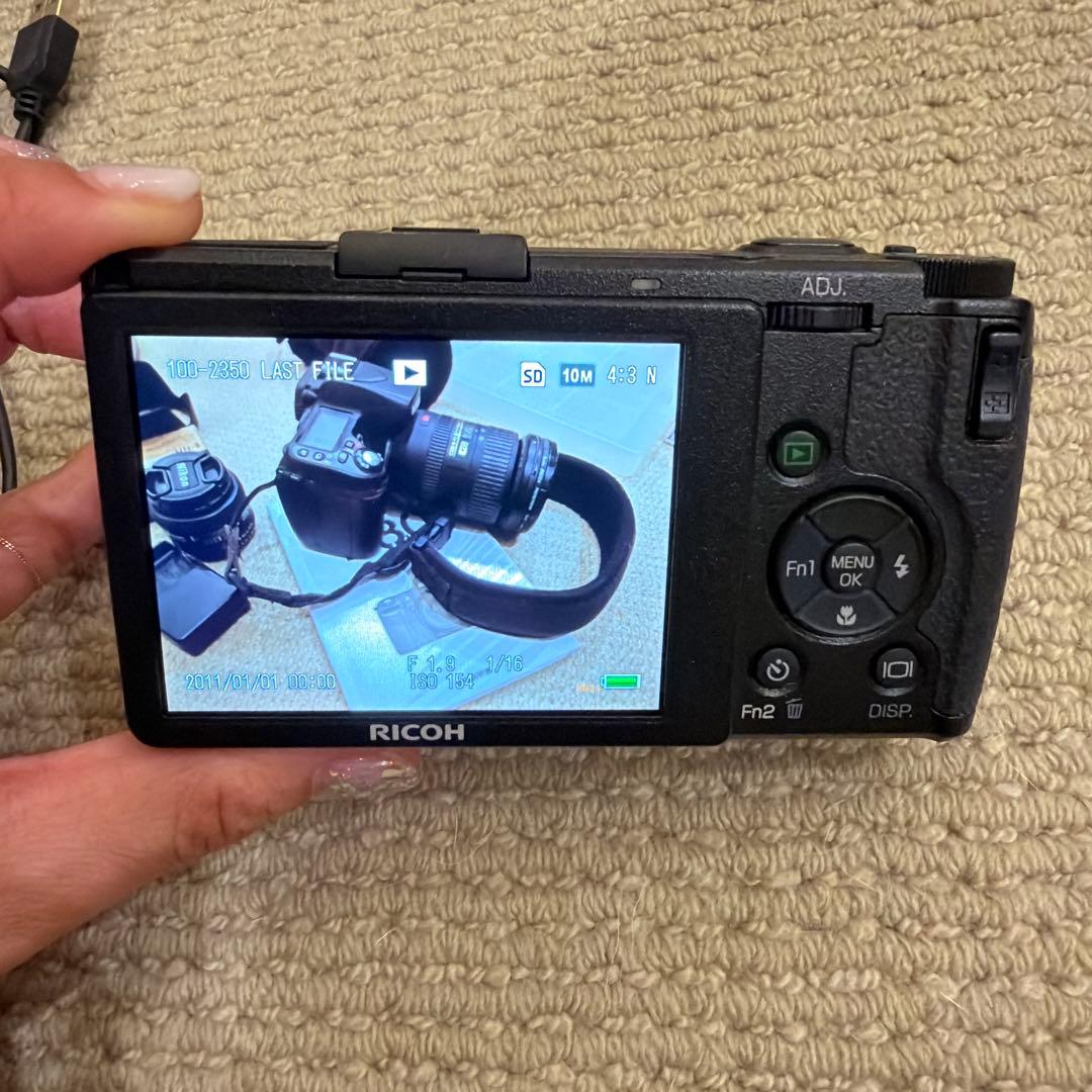 動作良好 Ricoh リコー GR Digital IV 4 デジタルカメラ