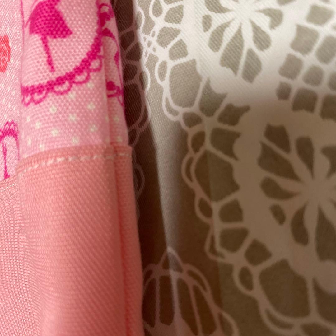 ハンドメイド　入園入学4点セット ピンク　バレリーナ　女の子　絵本袋　体操服袋