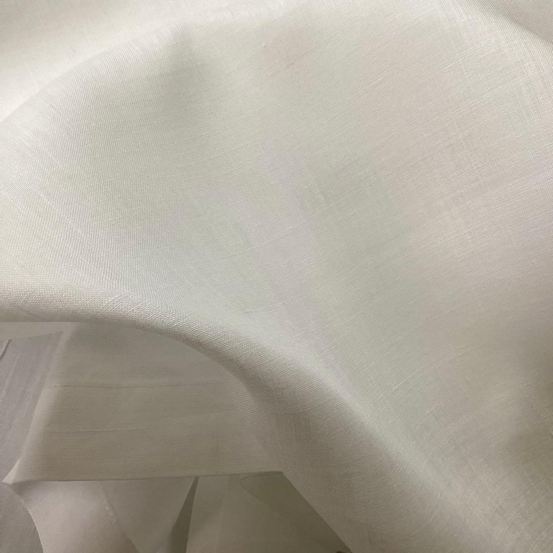 近江麻ラミー高級ワイシャツ生地二枚合わせ敷きパット件麻ケツト215×170