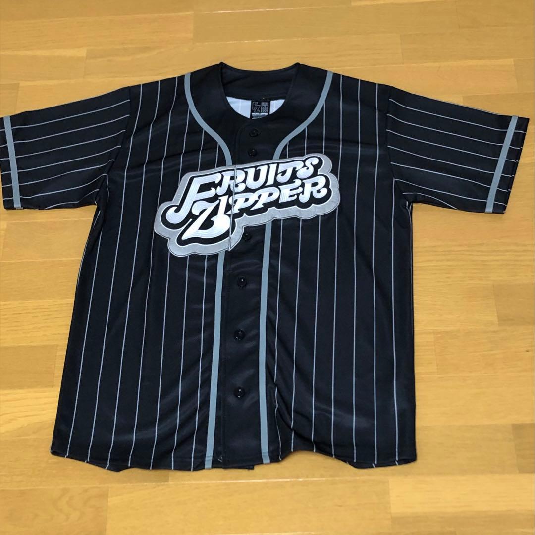 フルーツジッパー FRUITS ZIPPER 推しアピ ユニフォーム 黒