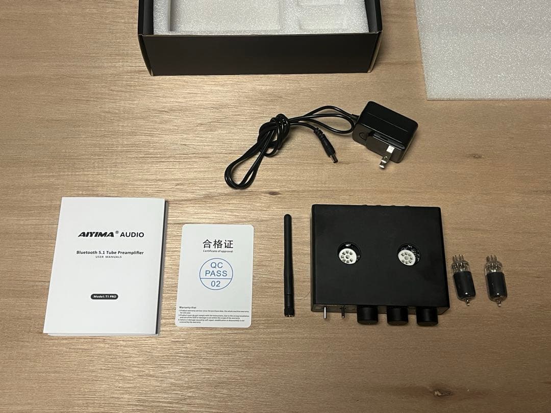 AIYIMA T1pro JAN5725W TUBE真空管 プリアンプ
