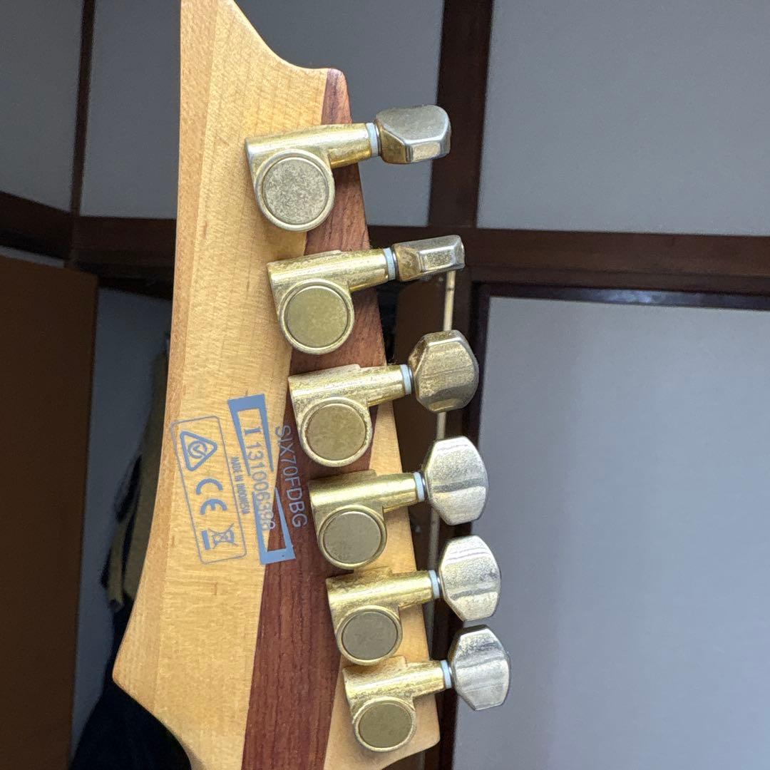ギター ibanez six70fdbg