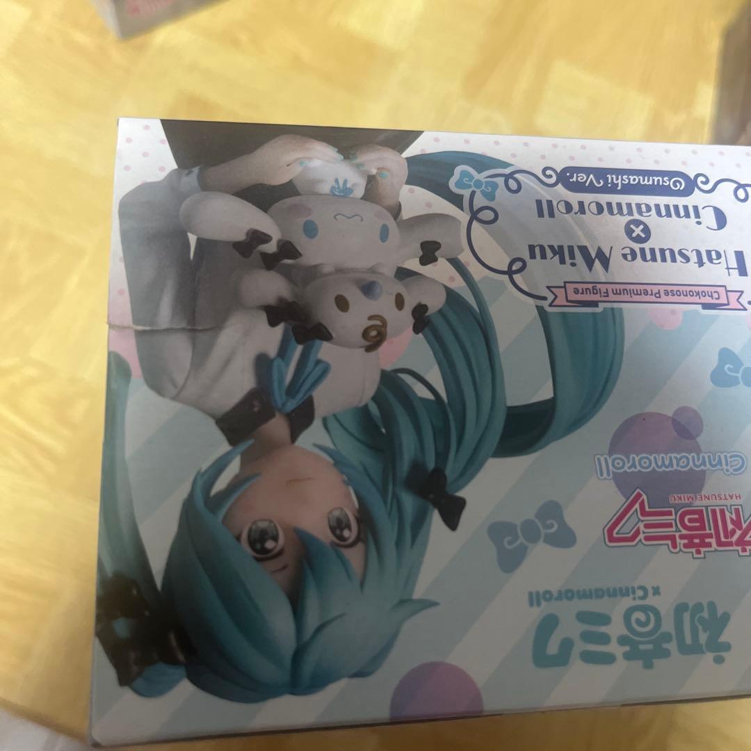 未開封 初音ミク 雪ミク サンリオコラボ プライズフィギュア