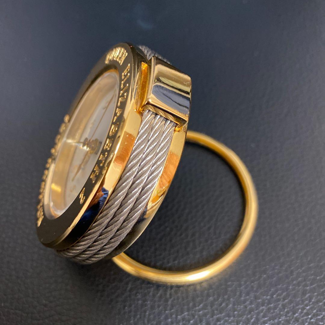 クイーンエリザベス2号　限定品　置き時計　K18 金メッキ仕上げ