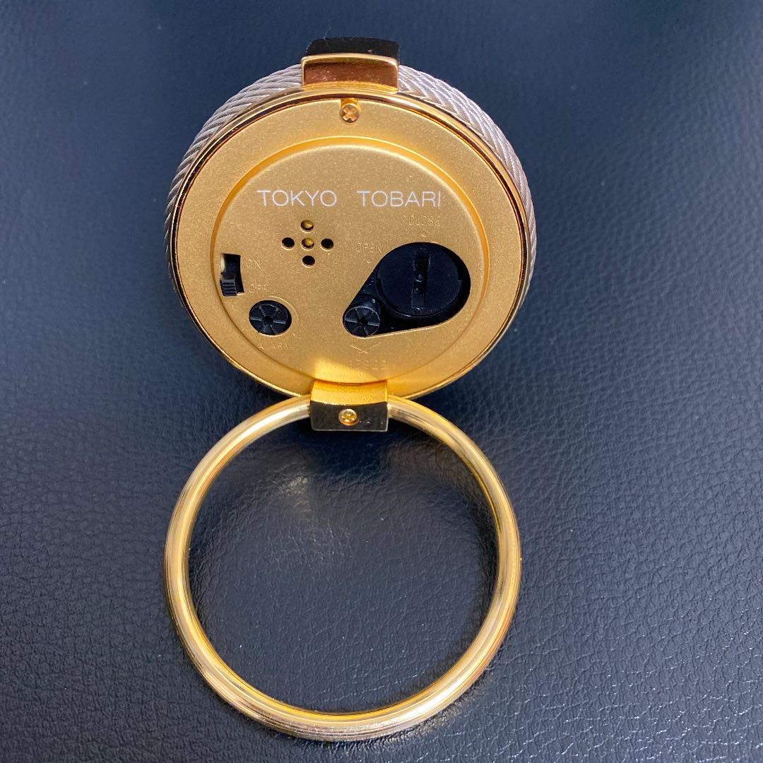 クイーンエリザベス2号　限定品　置き時計　K18 金メッキ仕上げ