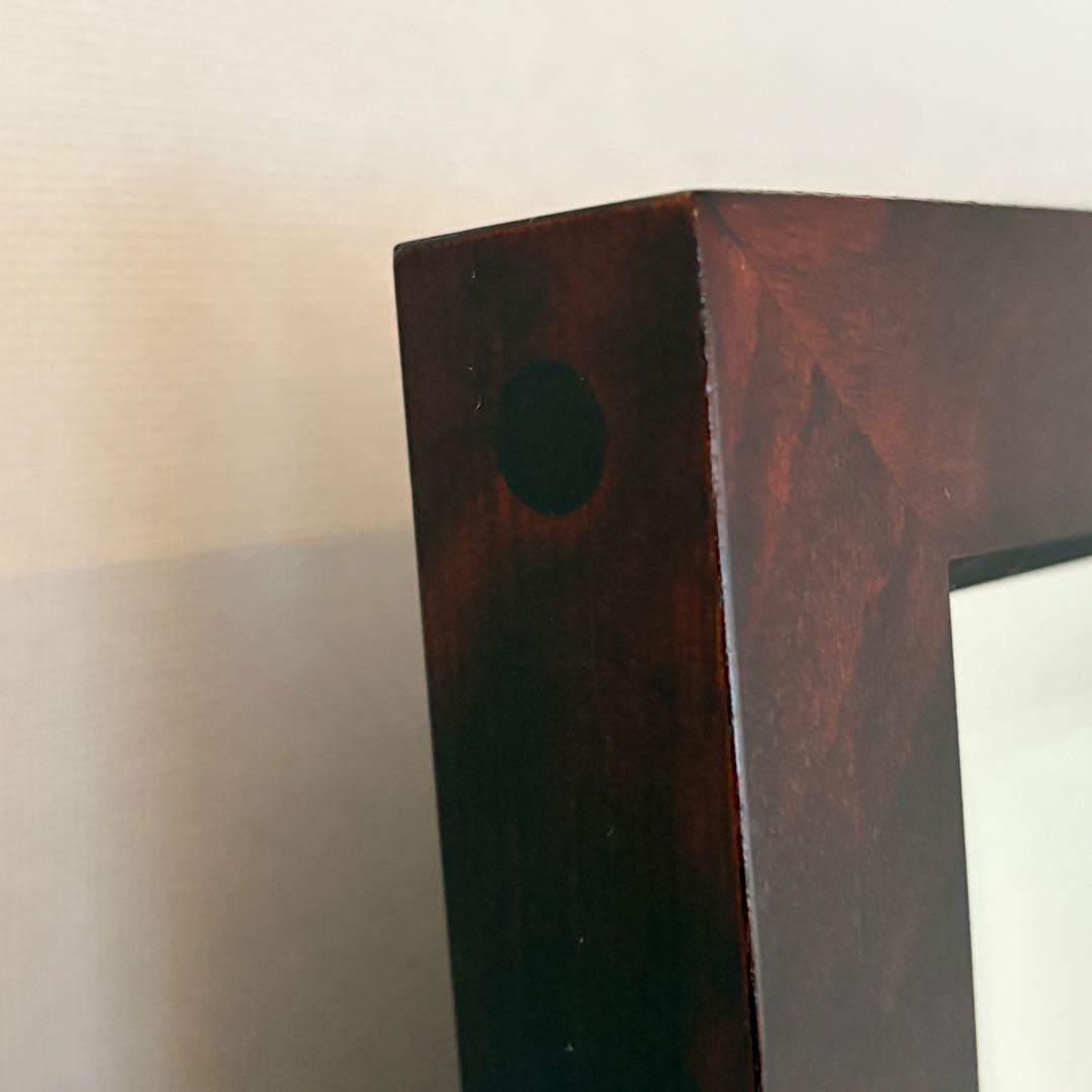 【送料込み】神居民芸 卓上回転鏡 ウレタン塗装仕上 北海道産