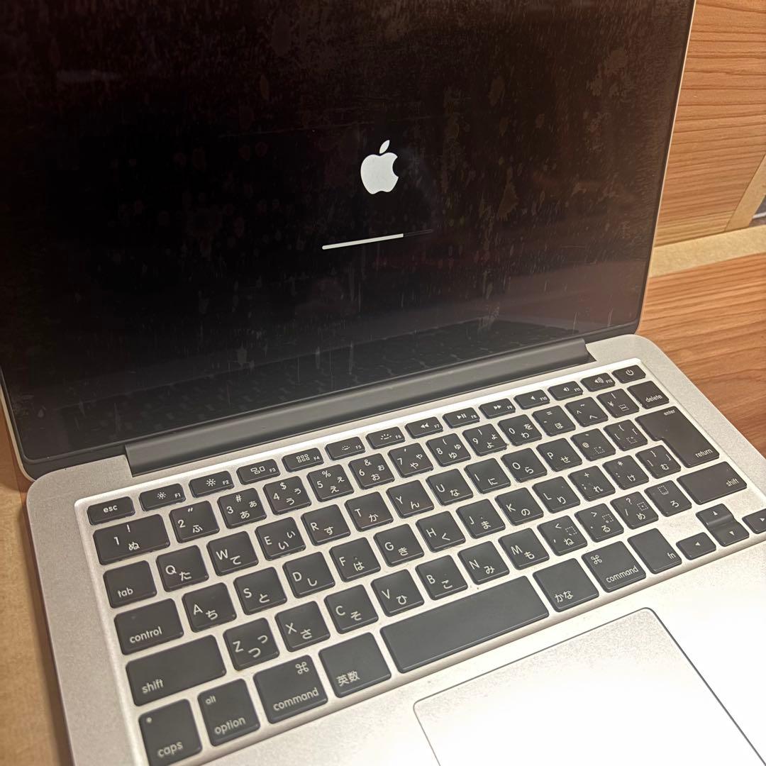 MacBook Pro Retina 13インチ 128GB SSD 初期化済