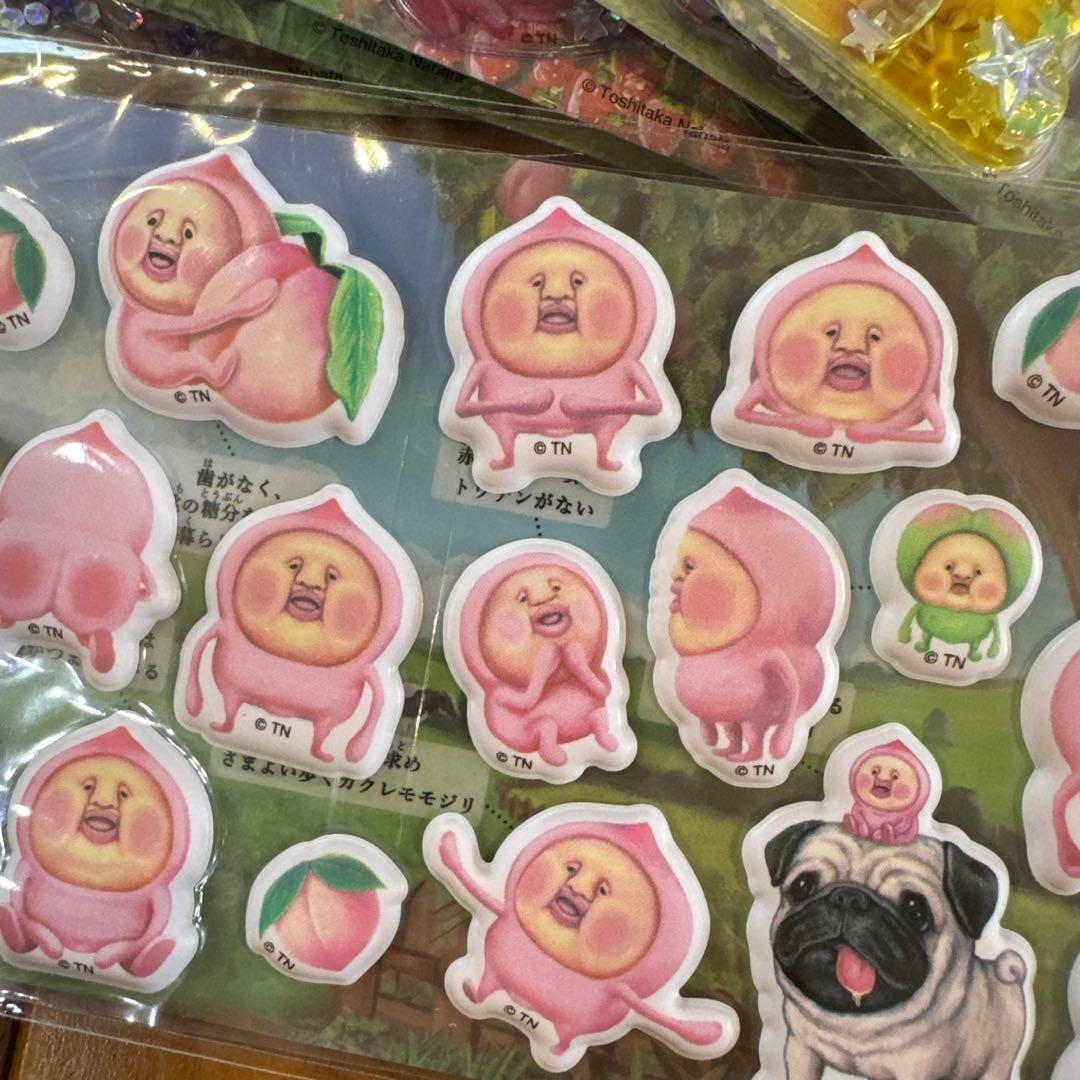 【正規品】こびとずかん　ウォーターシール　マシュマロシール　シャカシャカシール