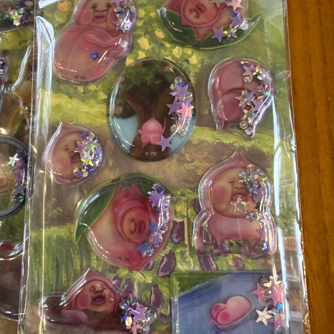 【正規品】こびとずかん　ウォーターシール　マシュマロシール　シャカシャカシール