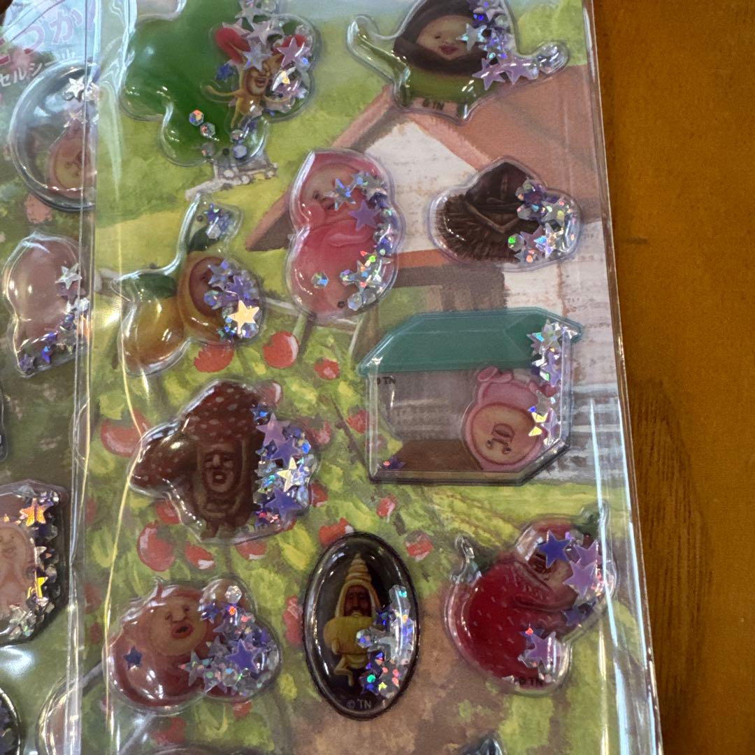 【正規品】こびとずかん　ウォーターシール　マシュマロシール　シャカシャカシール