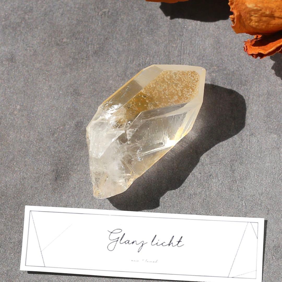 希少！貫入水晶 ゴールデンヒーラー クォーツ 原石 水晶 鉱物 希少石 天然石