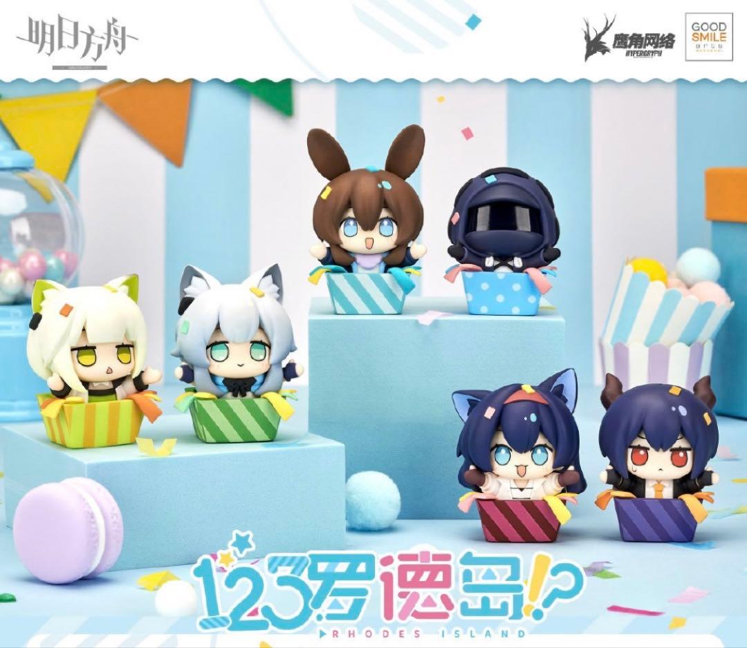 明日方舟 1.2.3ロドス　ギフトボックス ミニフィギュア　アークナイツ