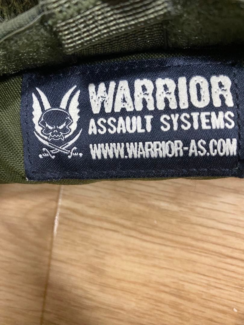 実物Warrior Assault プレートキャリア オリーブドラブ　ポーチ付属