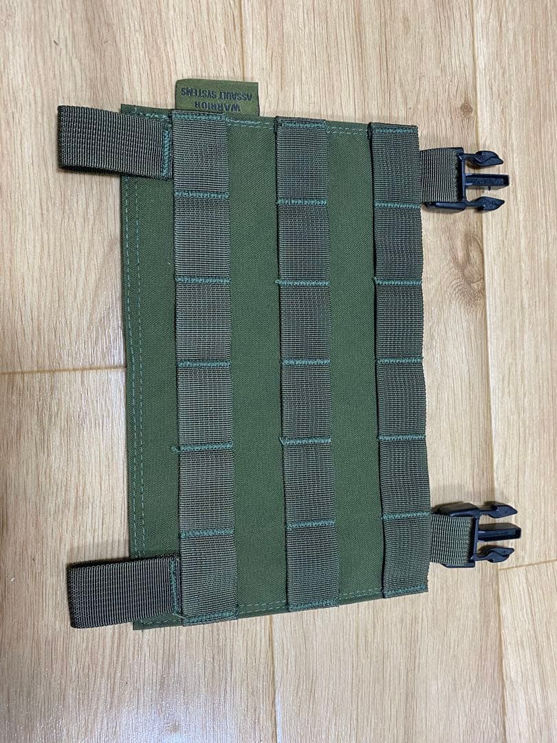 実物Warrior Assault プレートキャリア オリーブドラブ　ポーチ付属