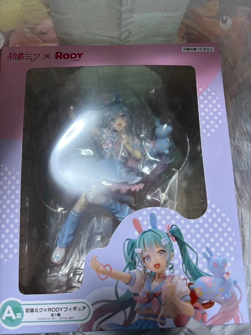 タイトーくじ　初音ミク×RODY A賞　初音ミク×RODY　フィギュア　初音ミク