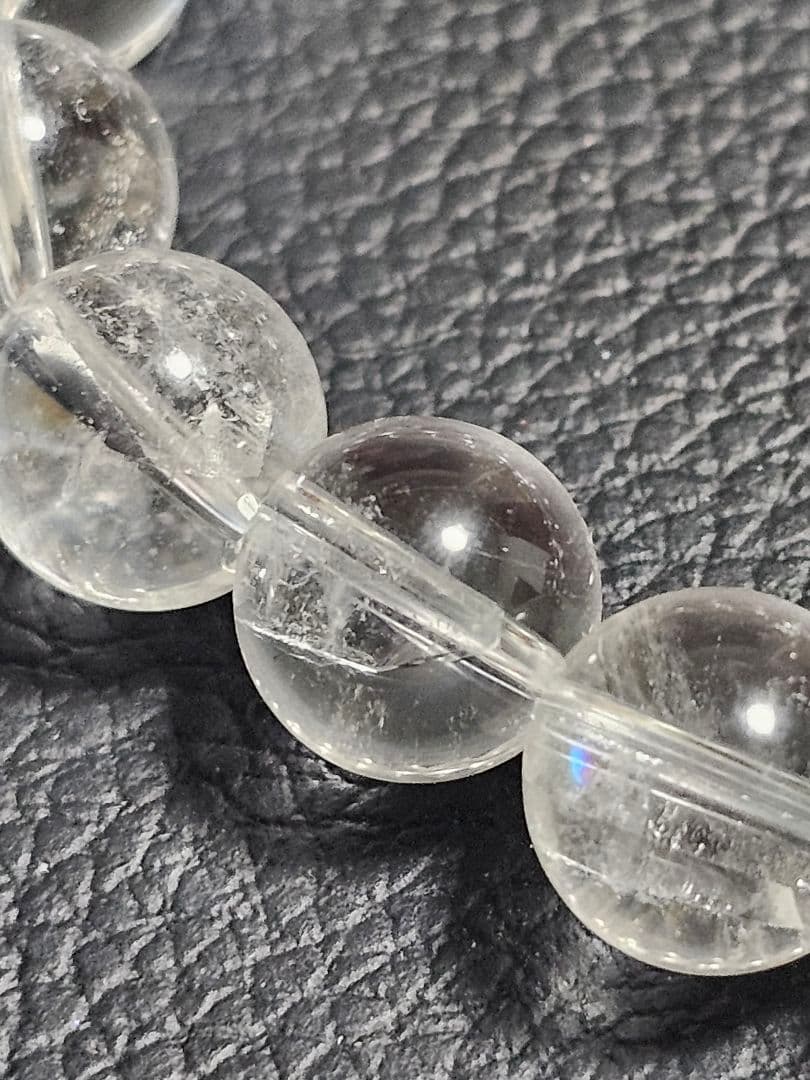 10mm　貫入水晶　クォーツインクォーツ　マニファステーション　ブレスレット