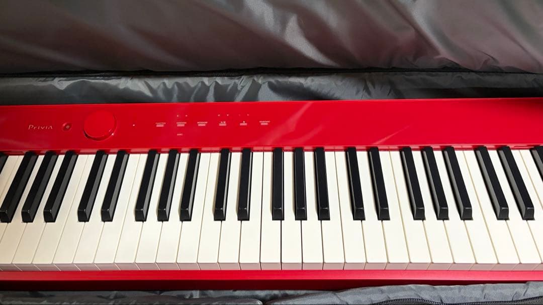 CASIO PX-S1100 電子ピアノ Privia 赤 2021年製