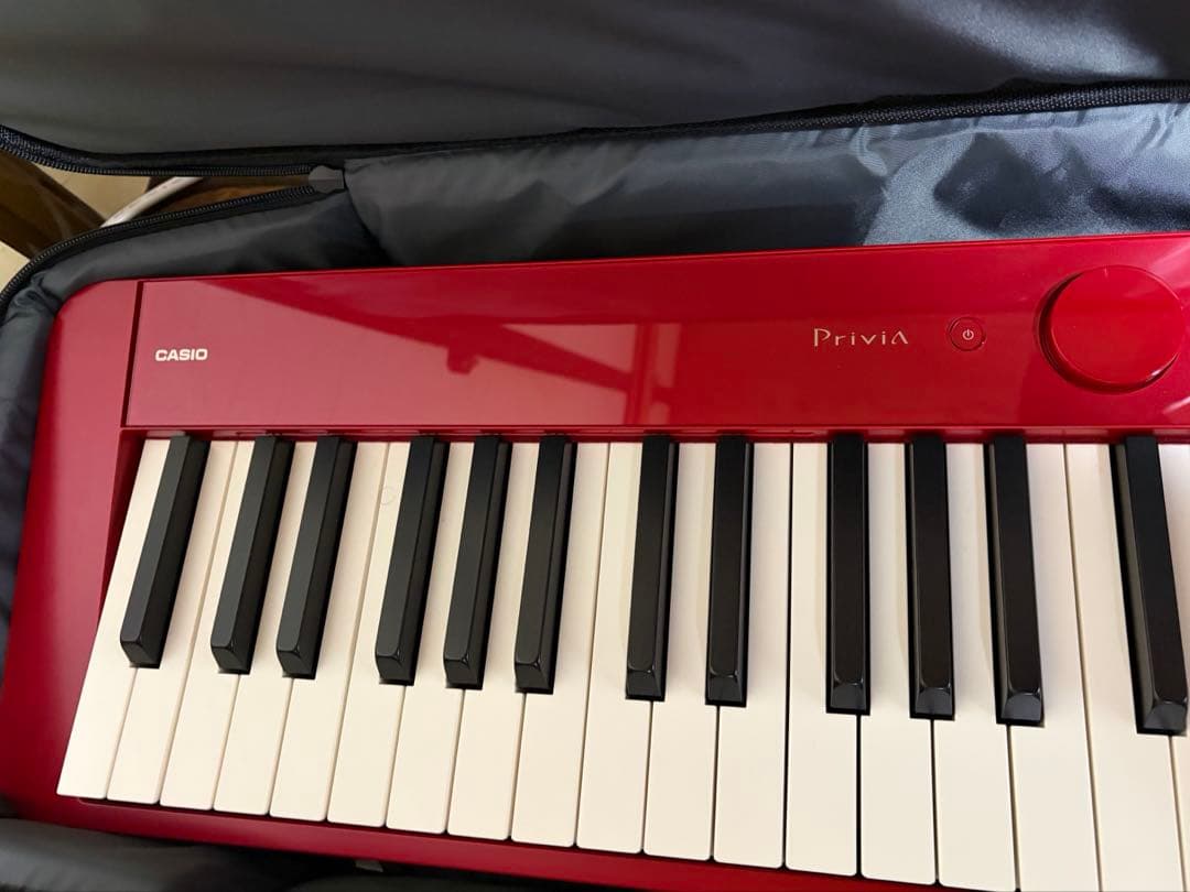 CASIO PX-S1100 電子ピアノ Privia 赤 2021年製