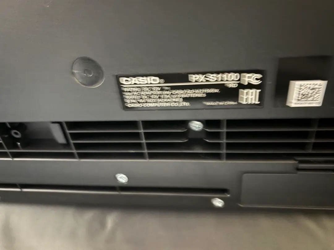CASIO PX-S1100 電子ピアノ Privia 赤 2021年製