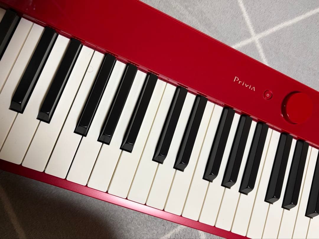 CASIO PX-S1100 電子ピアノ Privia 赤 2021年製