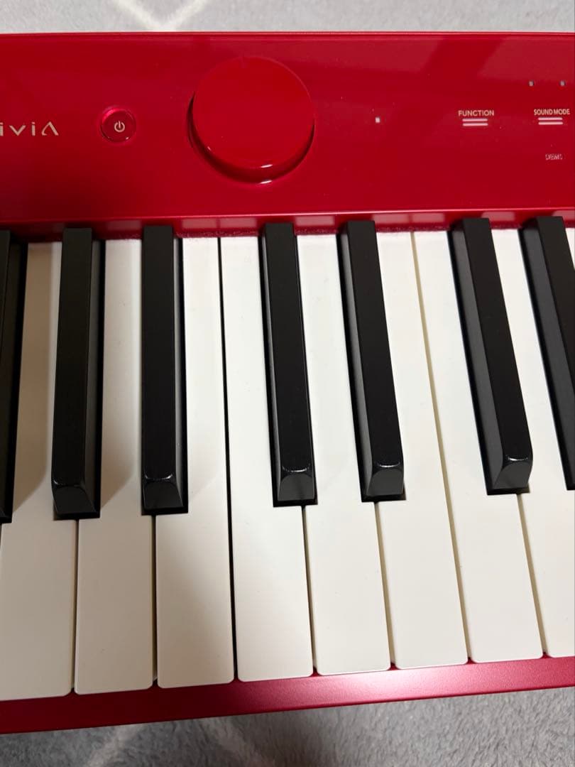 CASIO PX-S1100 電子ピアノ Privia 赤 2021年製
