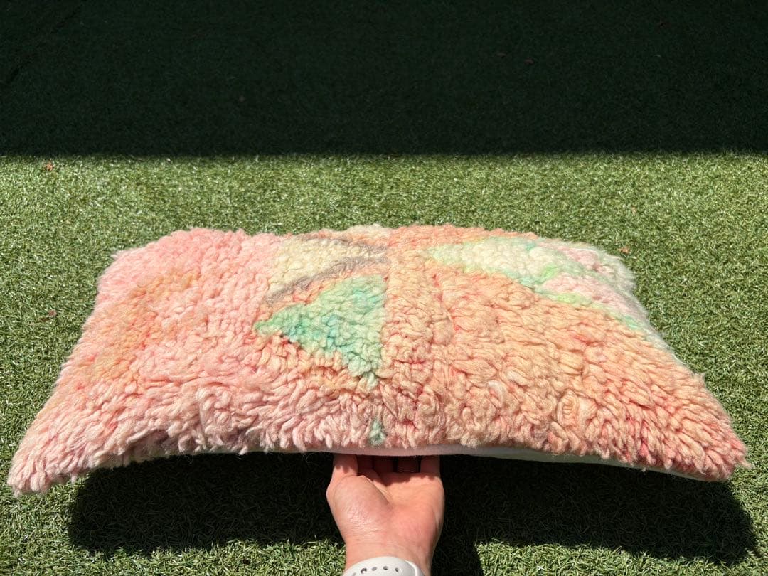 モロッコ　ブジャド　クッション　クッションカバー　プフ　ラグ 201