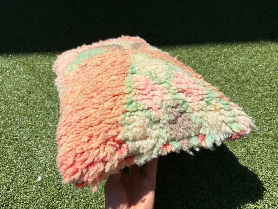 モロッコ　ブジャド　クッション　クッションカバー　プフ　ラグ 201